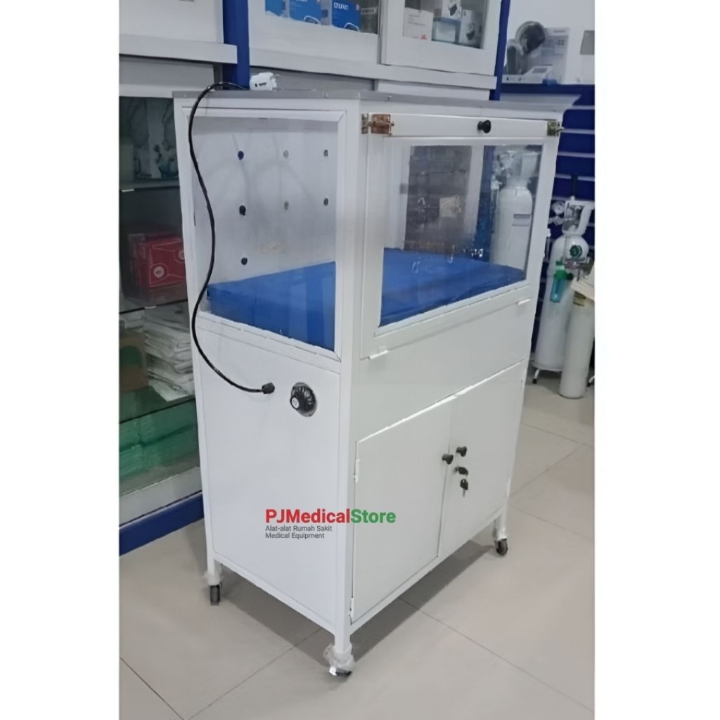 Inkubator bayi plus lampu thermostat / box Incubator bayi dengan pemanas thermostat