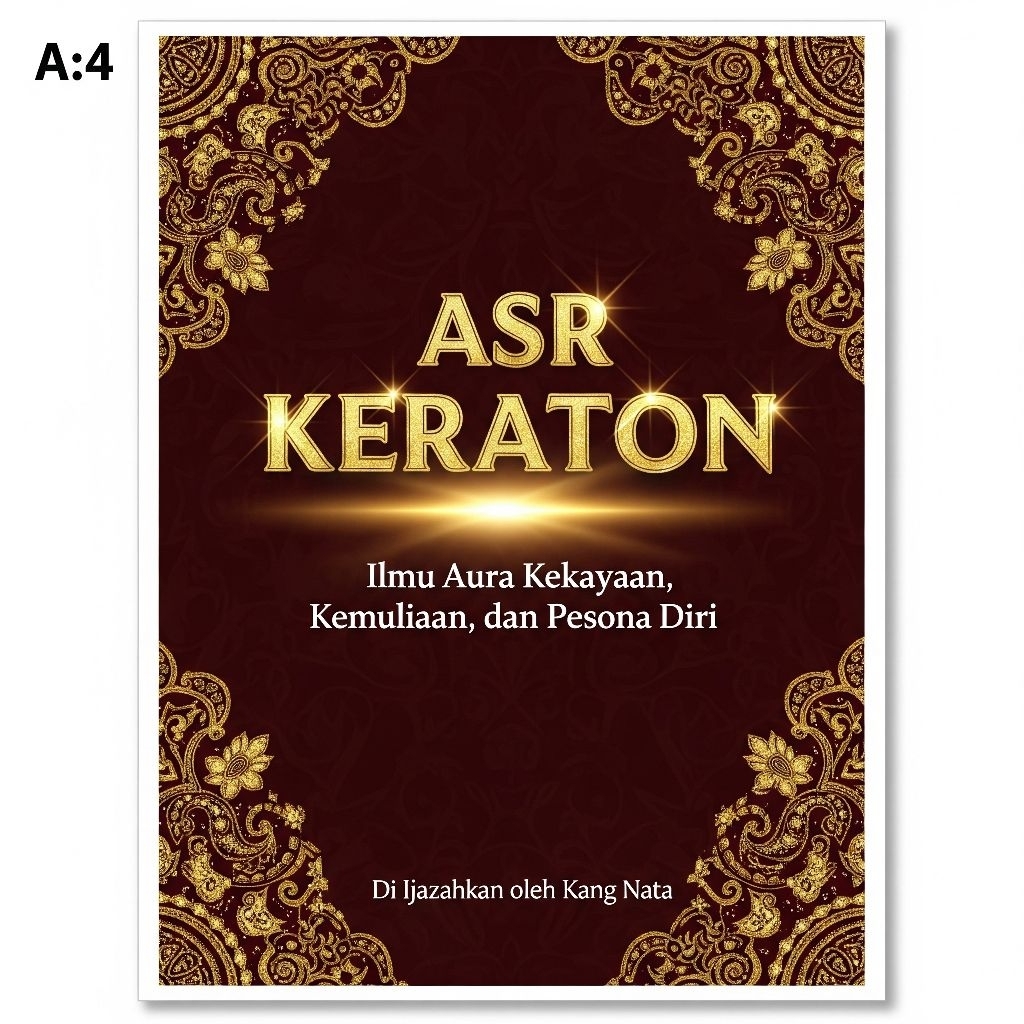 Buku Amalan - Asma Sunge Rajeh - ASR Keraton