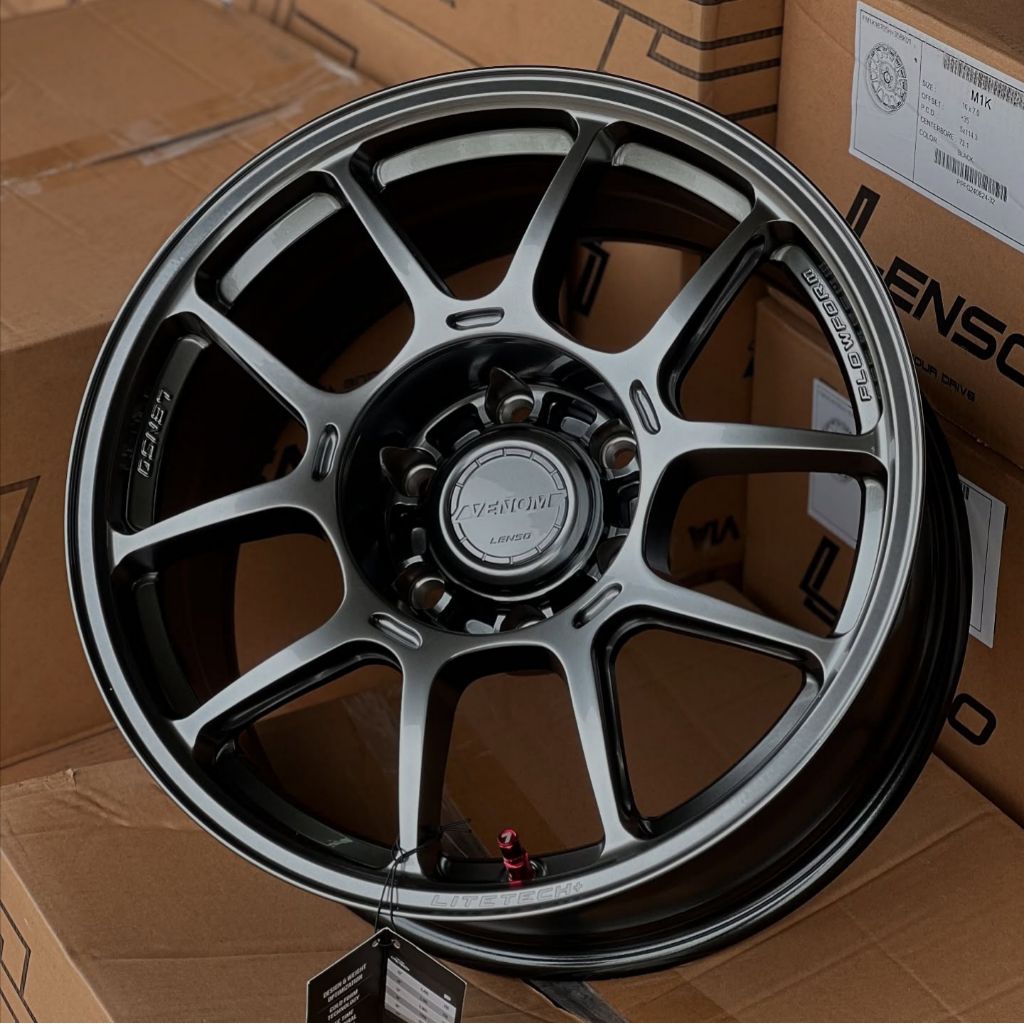 VELG RACING VENOM V1N RING 18 ORIGINAL LENSO THAILAND R18 PCD 6X139,7 velg racing ring 18 Pajero For