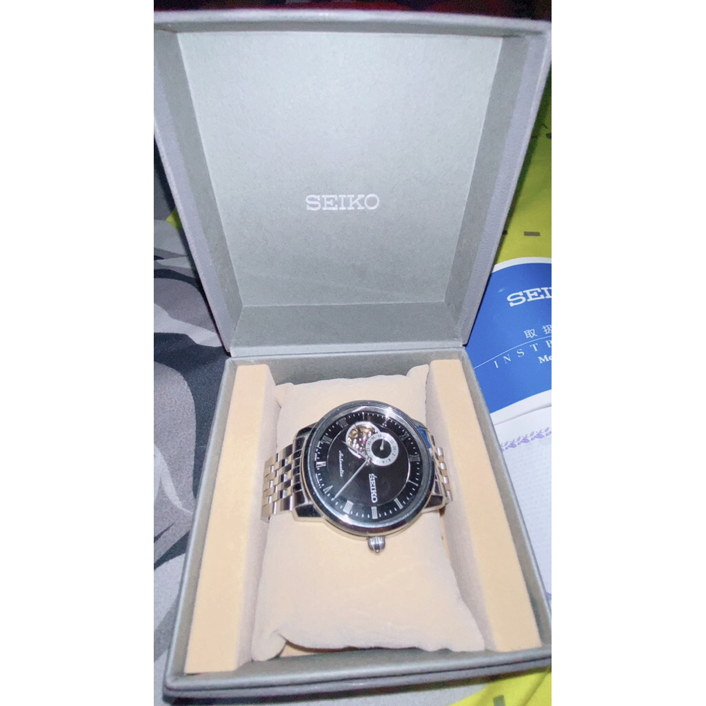 Seiko presage SSA27 sapphire black dial preloved Jam Tangan Pria SSA271