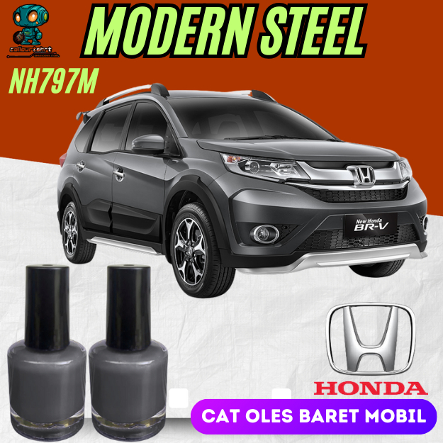 HONDA MODERN STEEL METALLIC CAT OLES PENGHILANG BARET MOBIL LECET ABU-ABU METALIK BRV