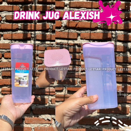 [ 6 pcs ] Drink Jug Alexish Plastik | Teko Air Minum Kulkas Plastik Tebal Kuat Tahan Panas Tahan Lam