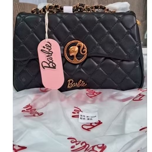 tas barbie nikmir scandal pillow hitam