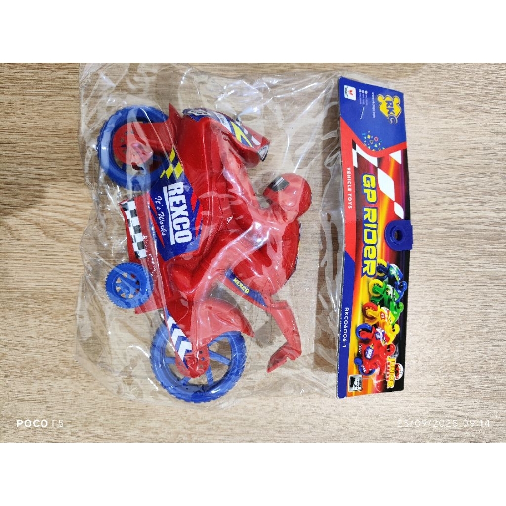 MAINAN GP RIDER / MAINAN MOTOR GP FRICTION...MURAH..