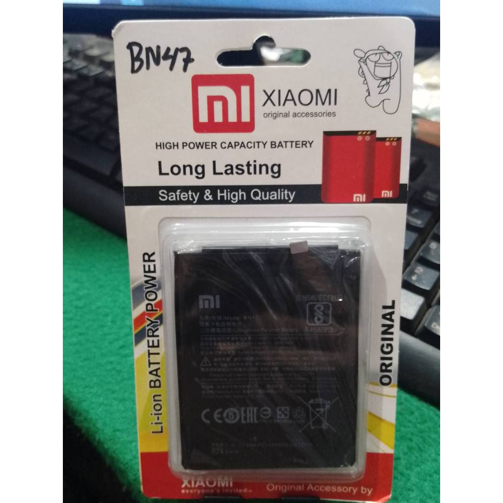 Baterai Redmi 6 Pro | BN47 | Batre Mi A2 Lite BN47 | Batere BN 47 Original99