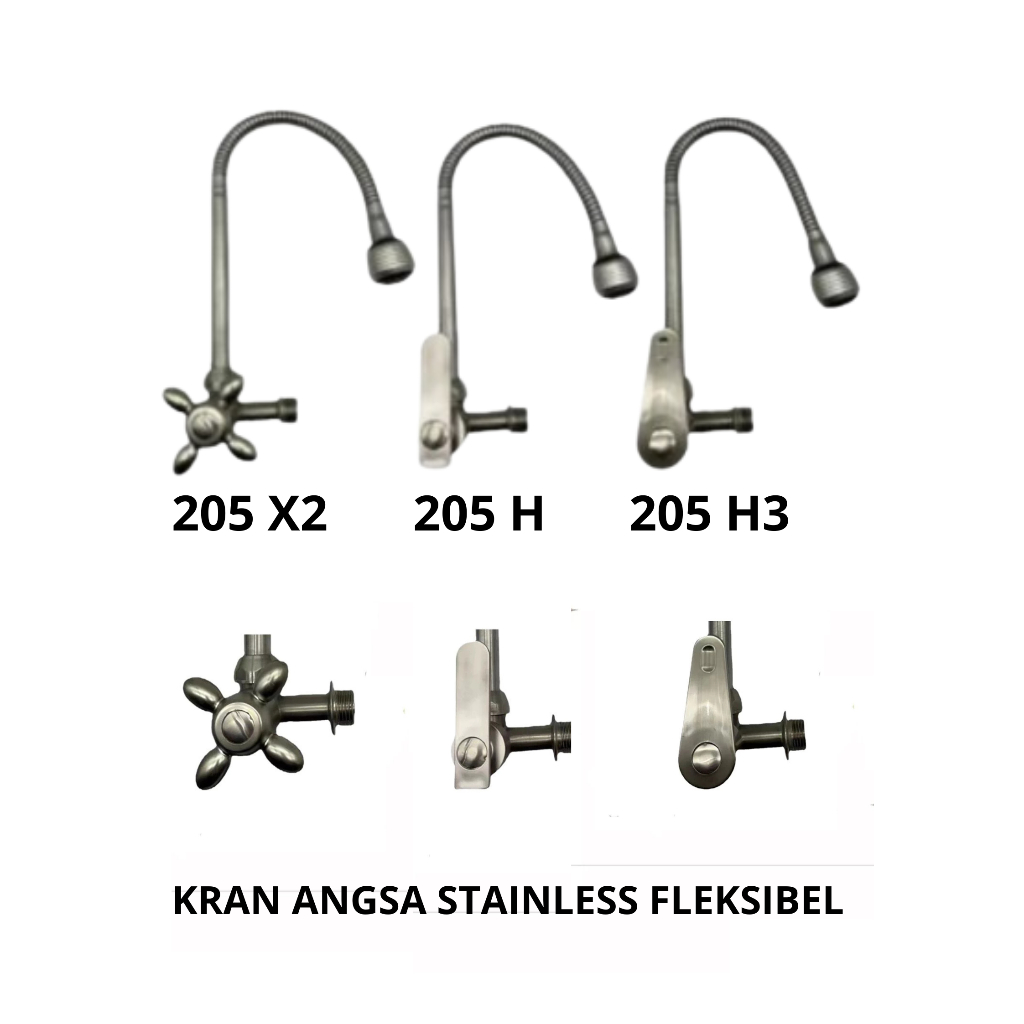 KRAN ANGSA STAINLESS / KRAN ANGSA WASTAFEL / KRAN ANGSA CUCI PIRING / KRAN CUCI PIRING / KRAN STAINL