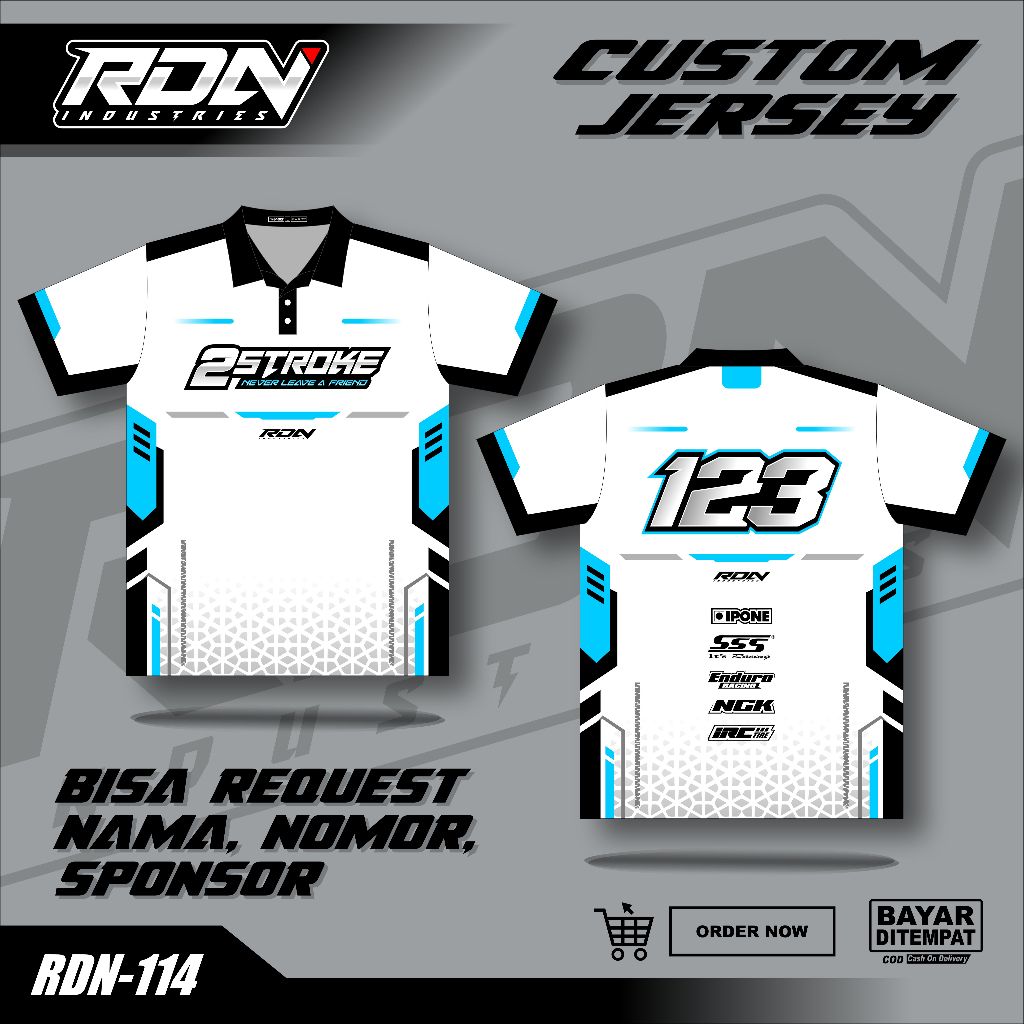 JERSEY RACING Jersey Racing Custom Full Printing Jersey Balap Racing Bisa Custom Jersey Polo Racing