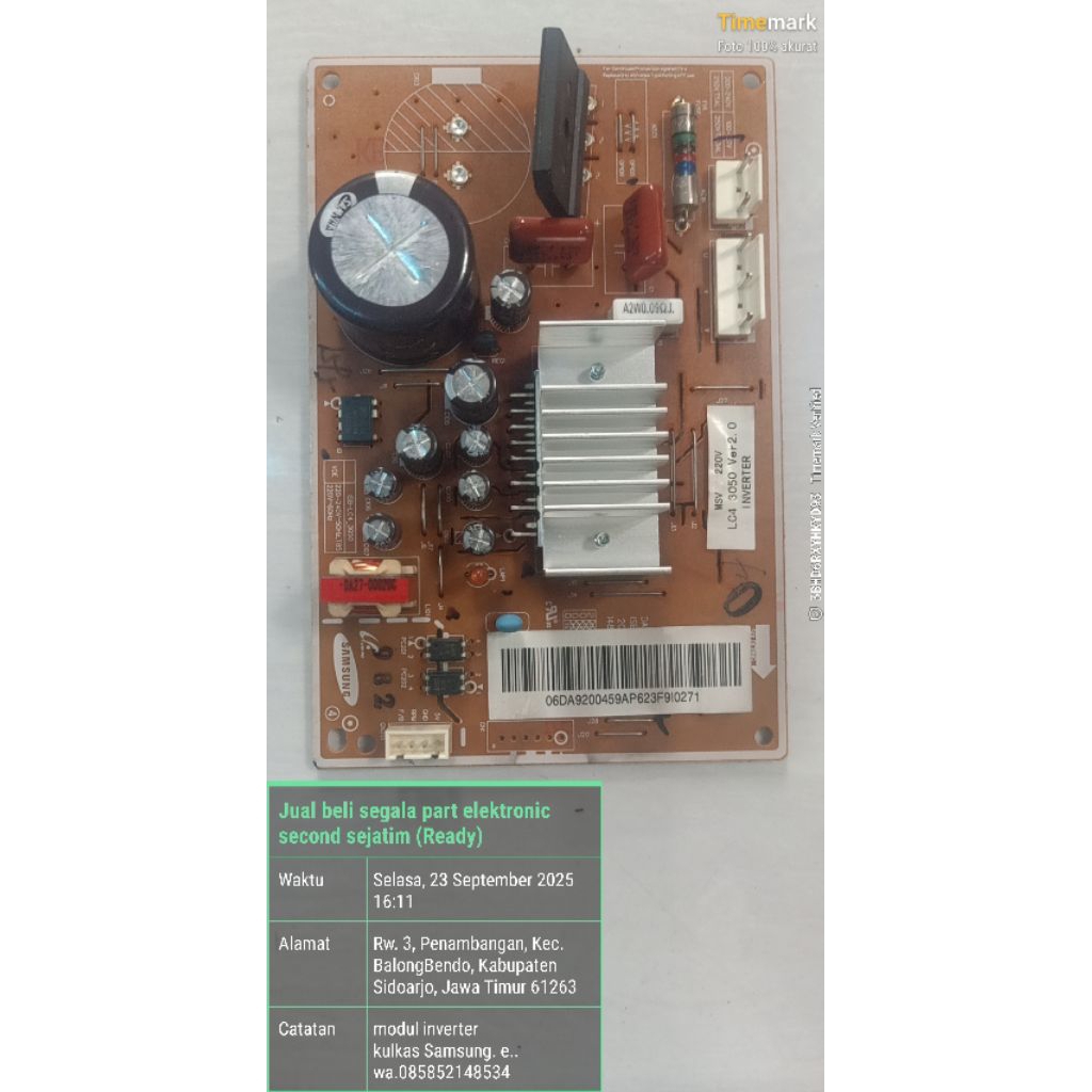 modul inverter kulkas samsung