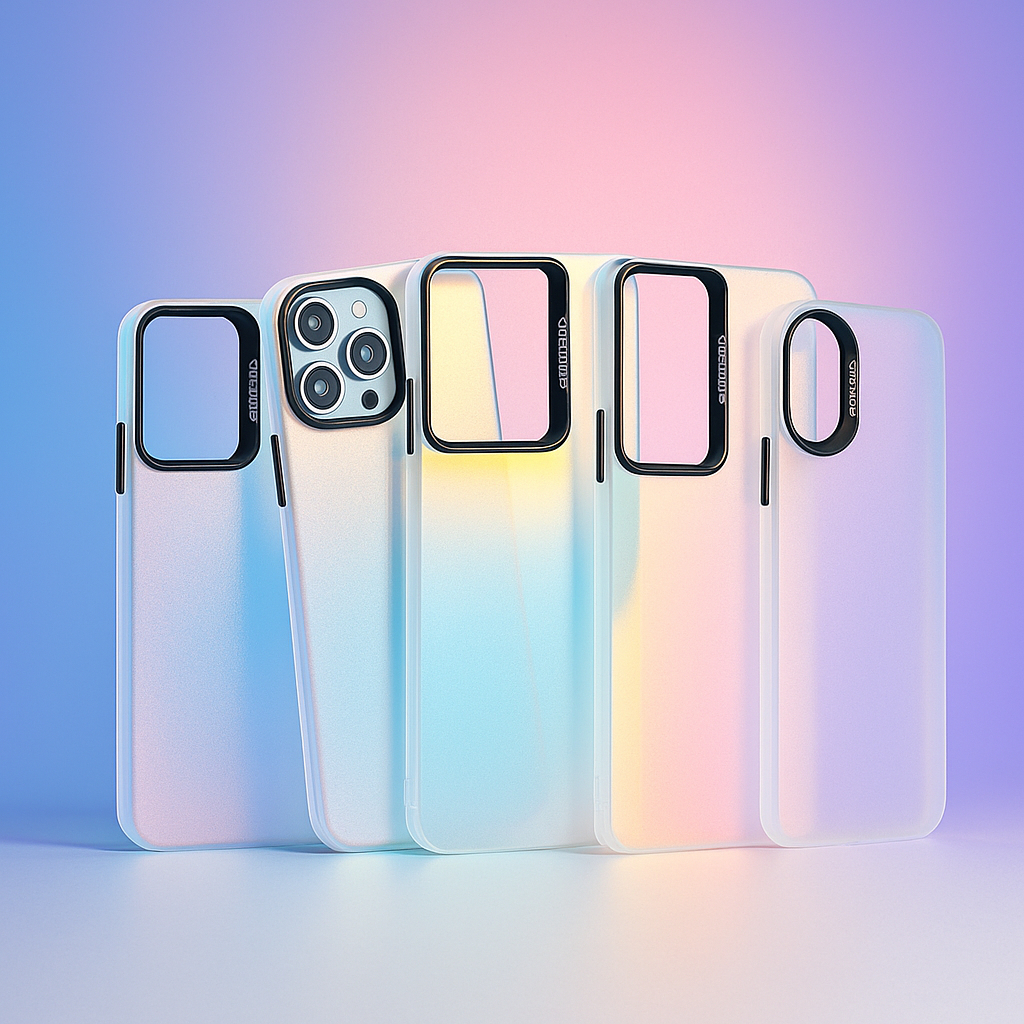 CASE IMD PLATE HOLOGRAM RAINBOW AURORA SOFTCASE VIVO Y03/ Y04S/ Y18/ Y28/ Y29/ Y29S
