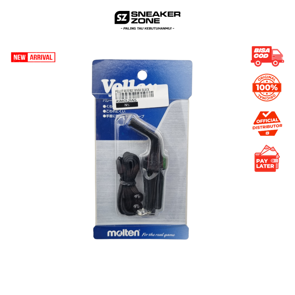 PELUIT MOLTEN REFEREE WVBK - PELUIT WASIT - PLUIT BOLA VOLI - VOLLEYBALL - AKSESORIS WASIT ORIGINAL