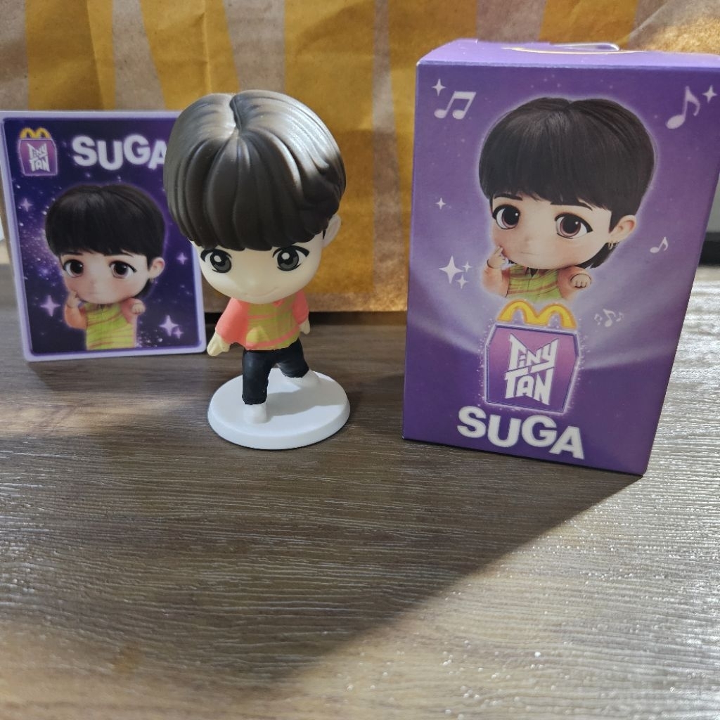 BTS Tiny Tan x McDonalds figurine BTS Tiny Tan Ready New