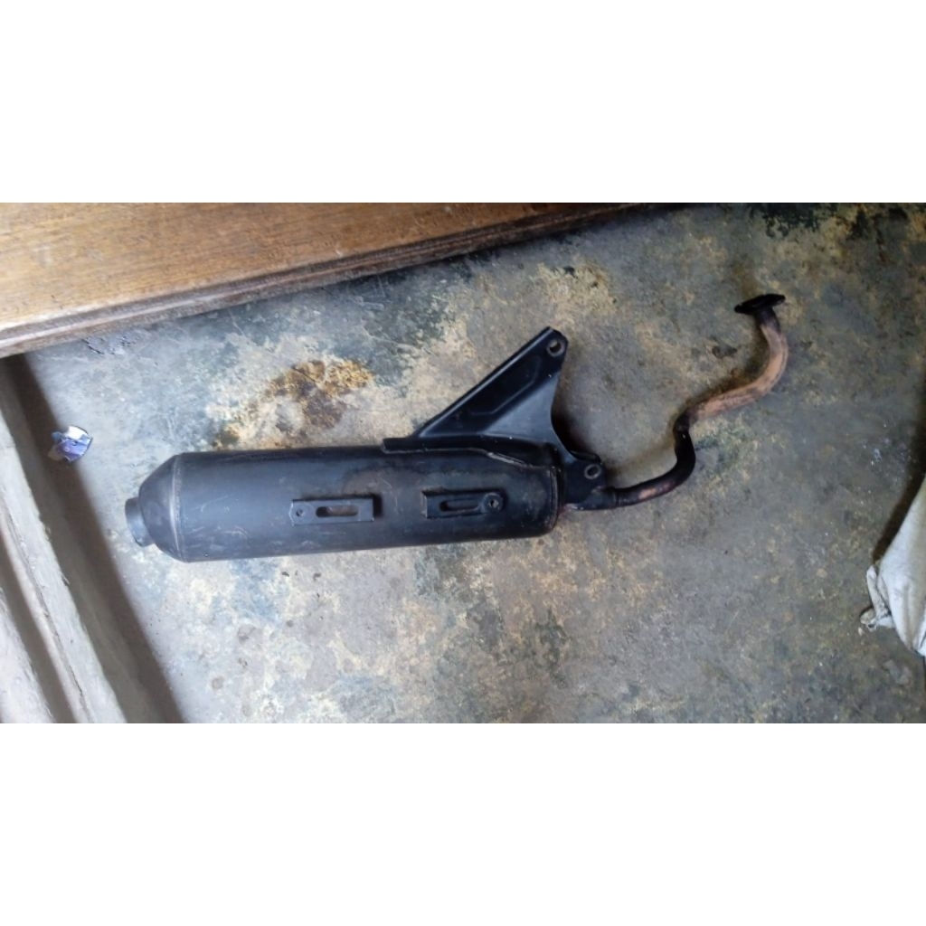 exhaust knalpot standar honda vario 110 old karbu original second