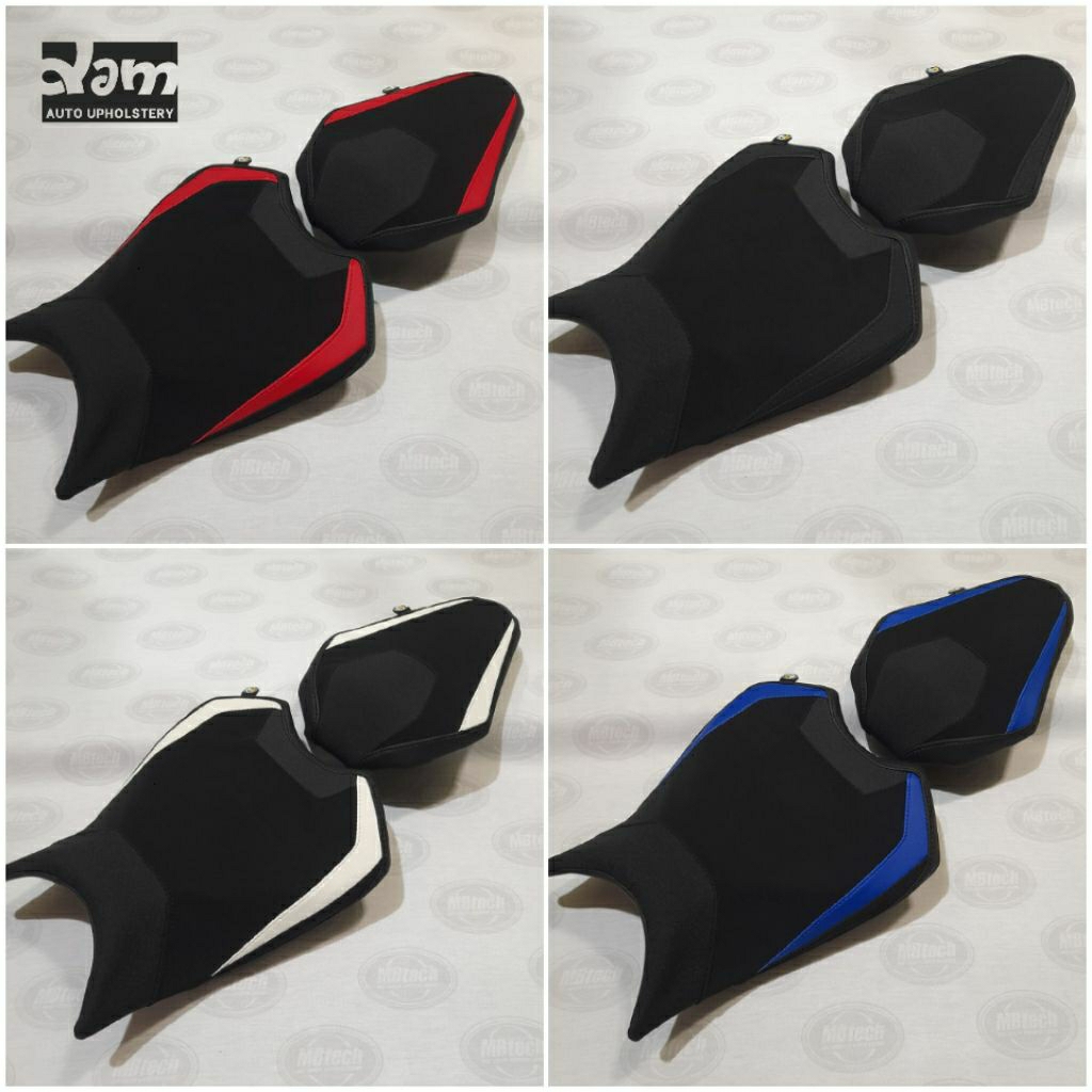 Cover Kulit Jok Sadel CBR 250rr Custom 2 Mbtech Carrera- Sepeda Motor Honda CBR250RR / CBR250SP K64