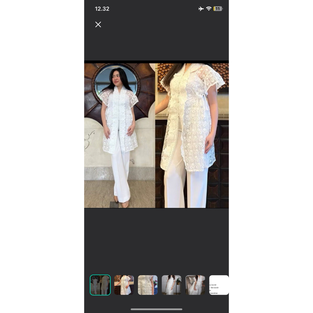 SEWA/RENT Tunic Outer Kebaya Kondangan