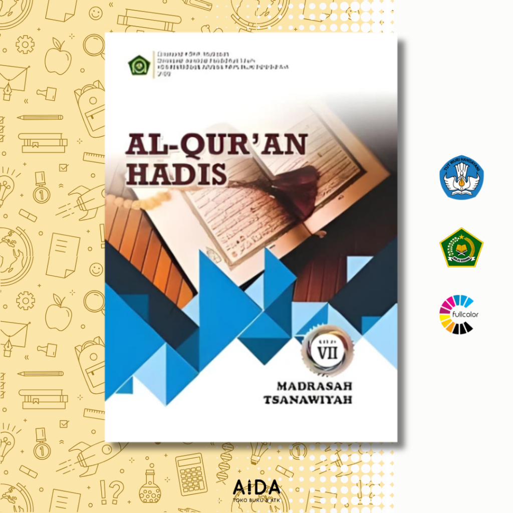 Buku Pelajaran Siswa Alquran Hadist MTs Kelas 7 - Buku Paket Qurdis MTs Kelas 7