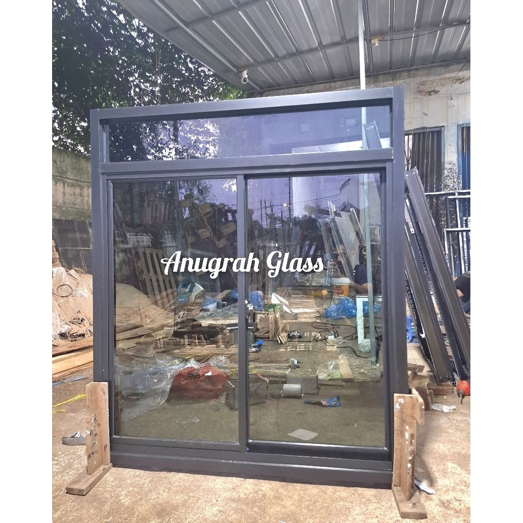 jendela sleding aluminium L100 x T150