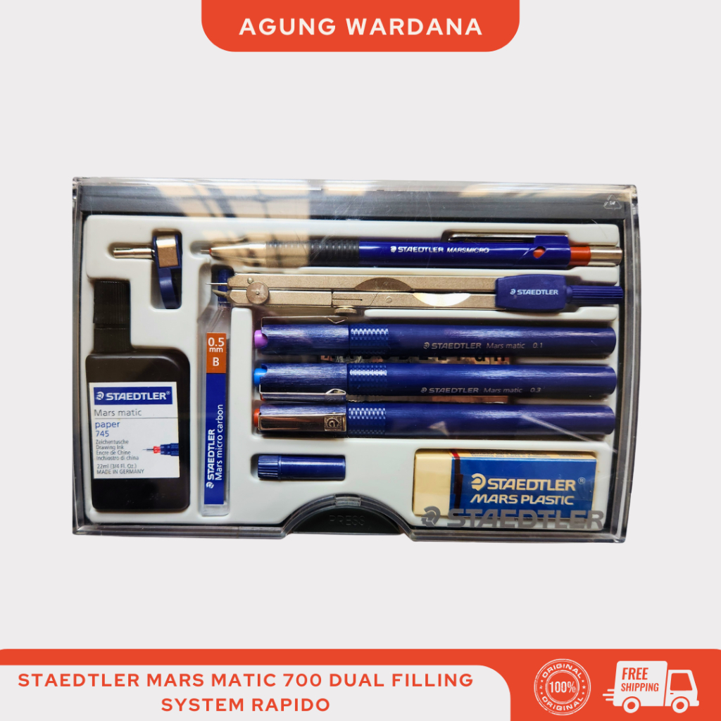 STAEDTLER MARS MATIC 700 DUAL FILLING SYSTEM RAPIDO