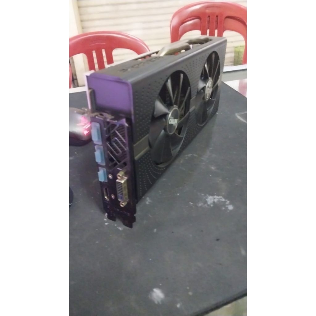 VGA RX 580 4gb Shappire Nitro ex mining normal