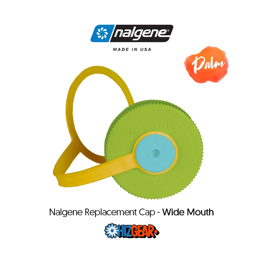 Nalgene Replacement Cap Wide Mouth 32 & 48oz tutup botol Nalgene Duo Tone