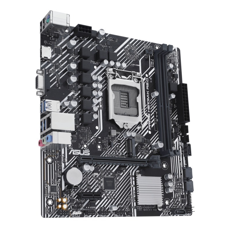 Motherboard ASUS PRIME H510M-K LGA1200 support GEN 10 & 11 kondisi normal.