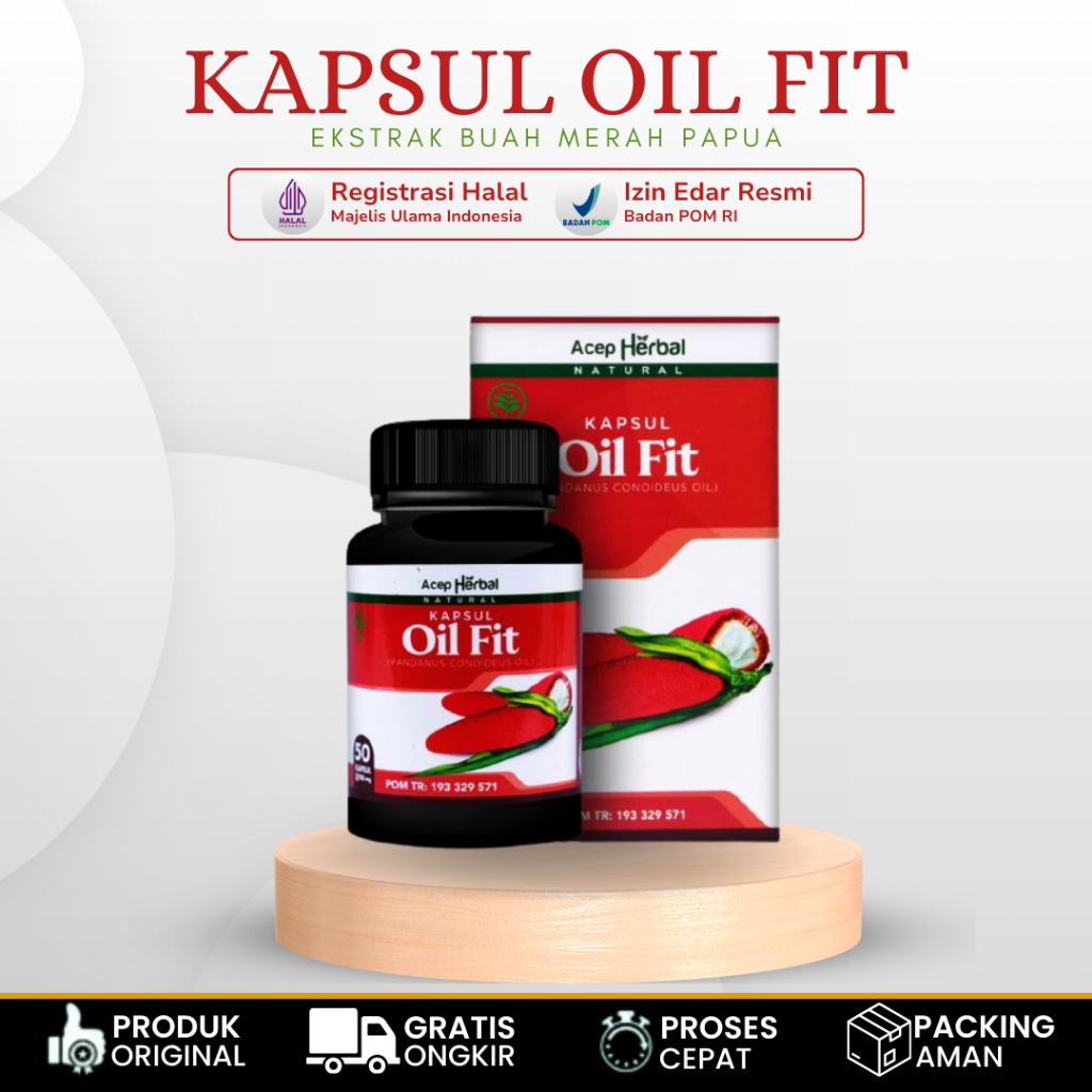 KAPSUL OIL FIT Obat Benjolan Di Lidah / Herbal Benjolan Di Lidah