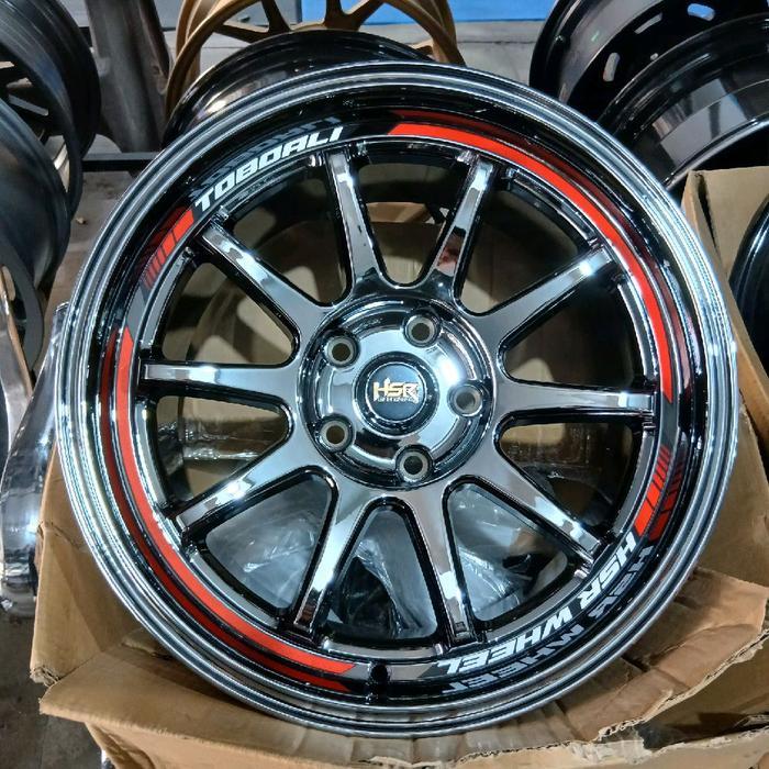 Velg Mobil Racing Hsr Toboali Ring 17 Innova, Crv, Outlander, dll