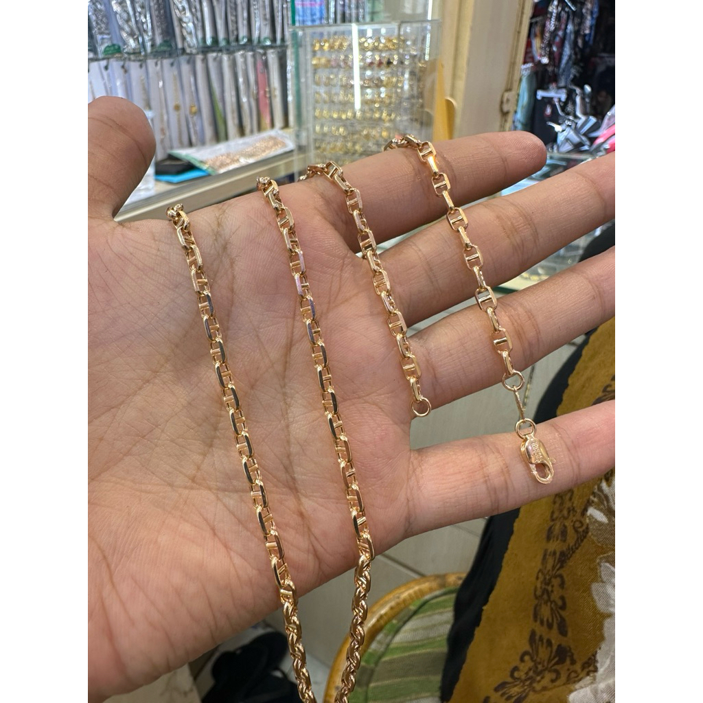 Kalung emas kadar 375%/8k
