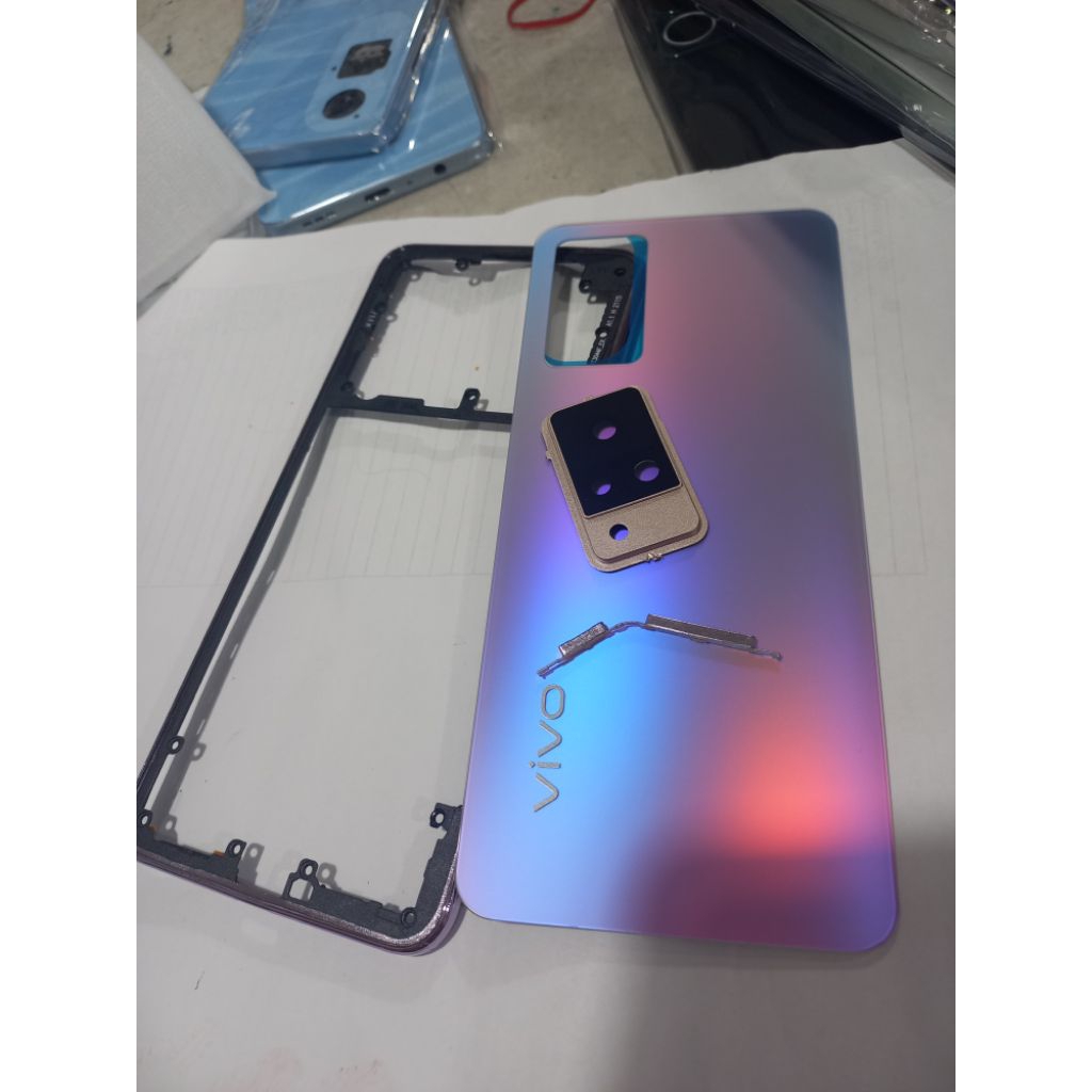 VIVO V21 5G HOUSING CASING KESING BACKDOOR PLUS BEZEL BAZEL FULLSET