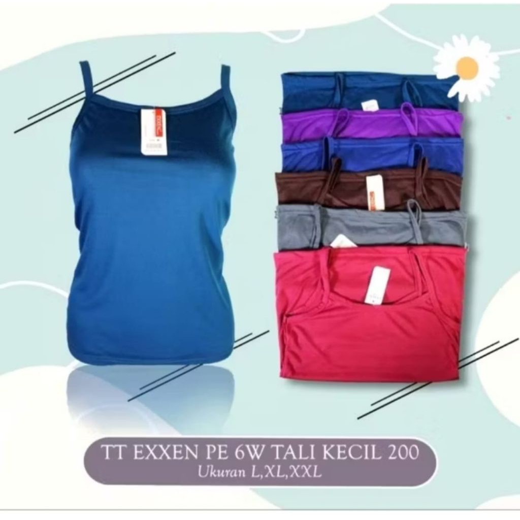 Tanktop/dalaman wanita Exxen