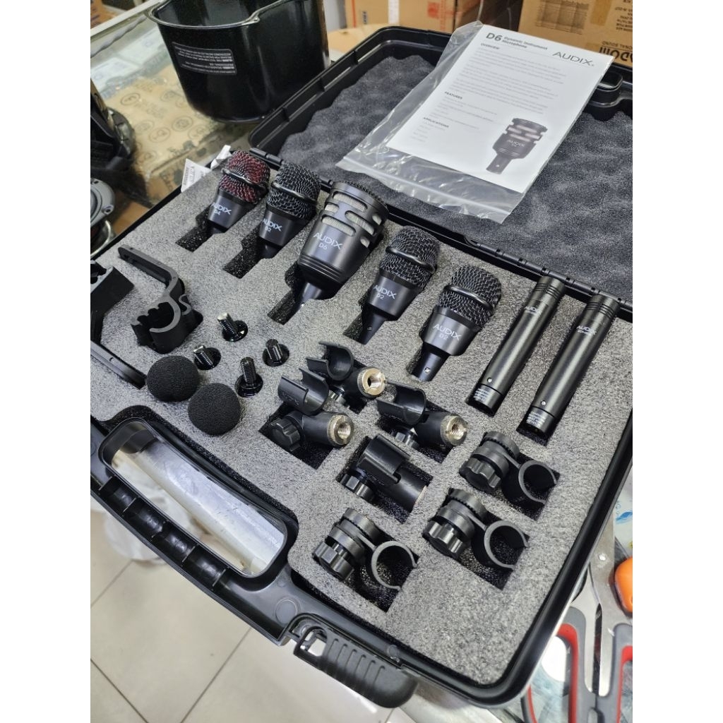 MIC DRUM SET AUDIX DP7A-XLR / DP7AXLR / DP 7A XLR – INCUDE KOPER HARDCASE