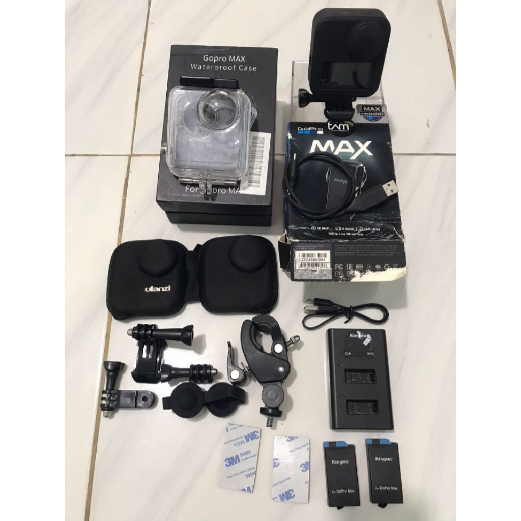 GoPro MAX 360 Lengkap