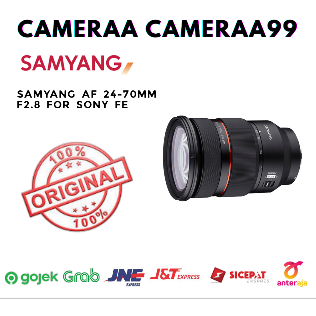 Samyang AF 24-70MM F2.8 For Sony FE - Lensa Samyang 24-70MM F2.8 Sony