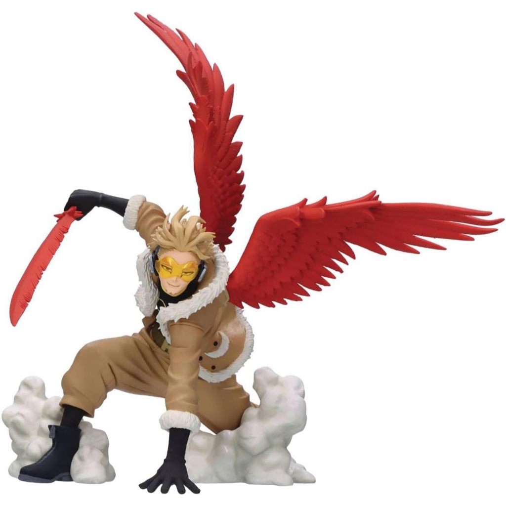 READY BANPRESTO - MY HERO ACADEMIA - HAWKS II THE AMAZING HEROES -PLUS- FIGURE