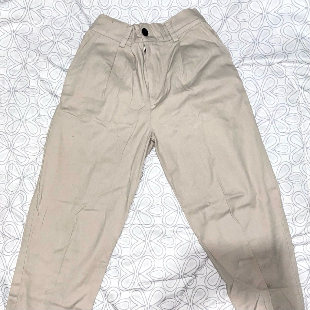 celana panjang cream