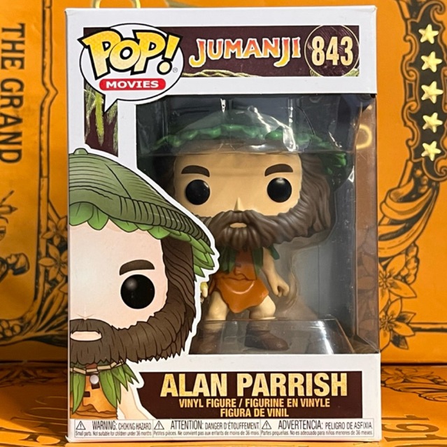 Funko Pop Movies: Jumanji - Alan Parrish #843