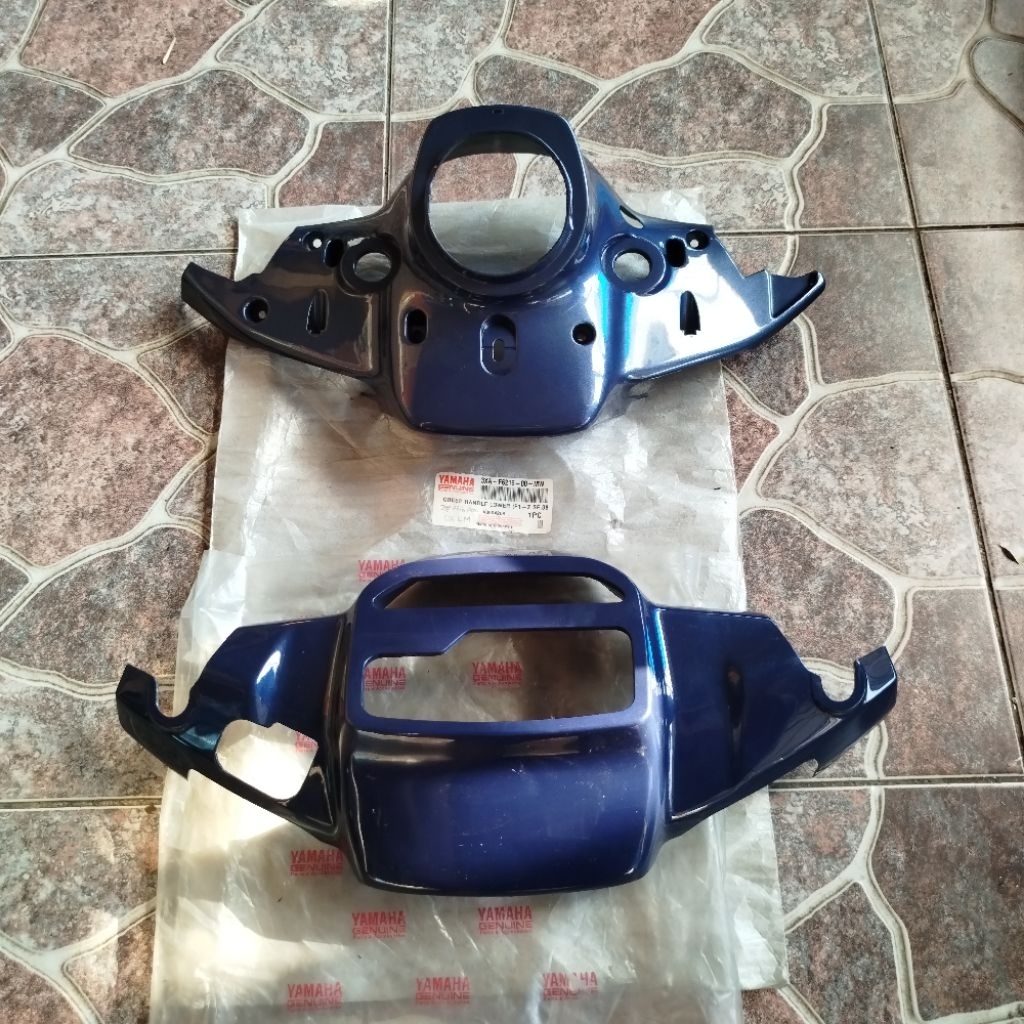 Batok Lampu Depan Force One F1Z FIZ SE Biru Tua Cakram Original YGP