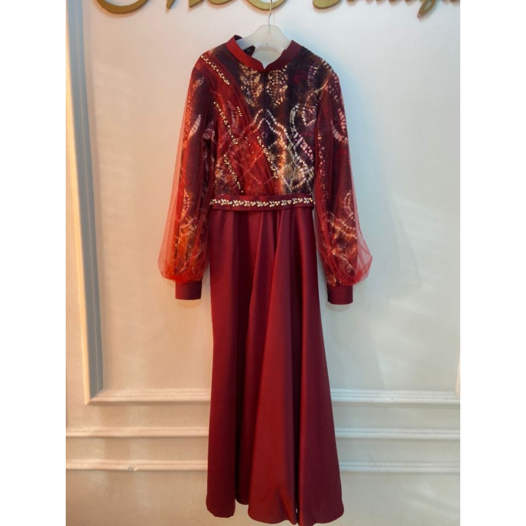 Preloved dress duyung sasirangan