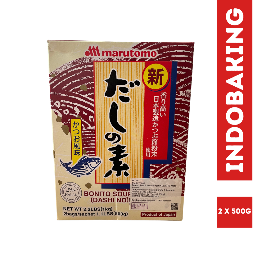 Marutomo Hondashi 1kg / Bubuk Kaldu Ikan