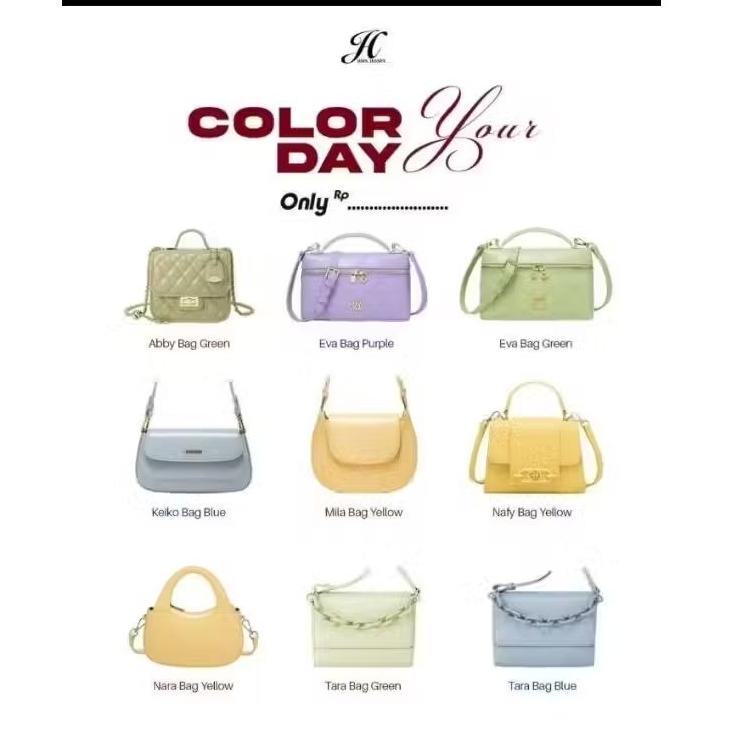 JIMS HONEY - TAS PROMO - TAS WANITA SELEMPANG ORI JH 100%