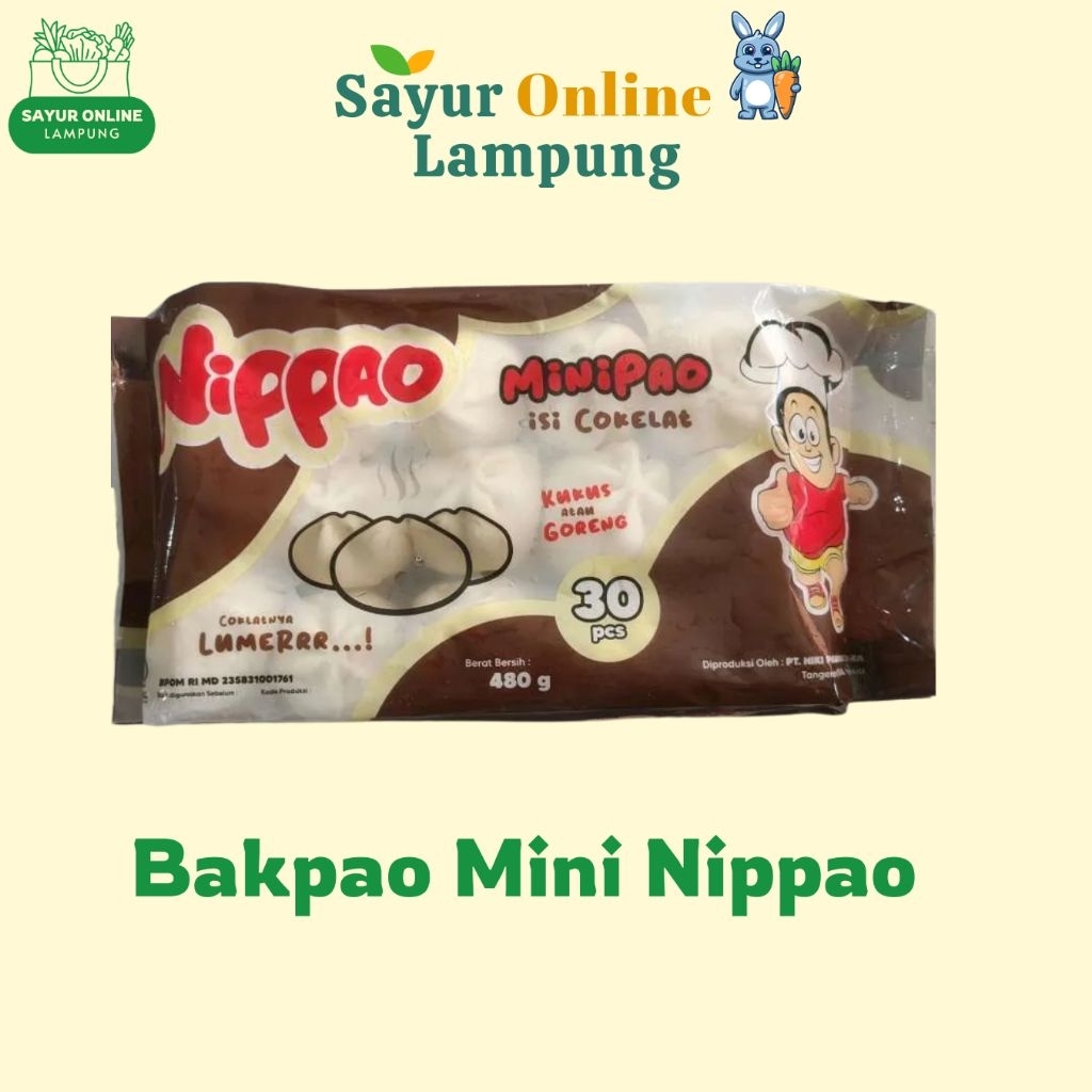 Bakpau Mini Nippao - Frozen Food - Sayur Online Lampung