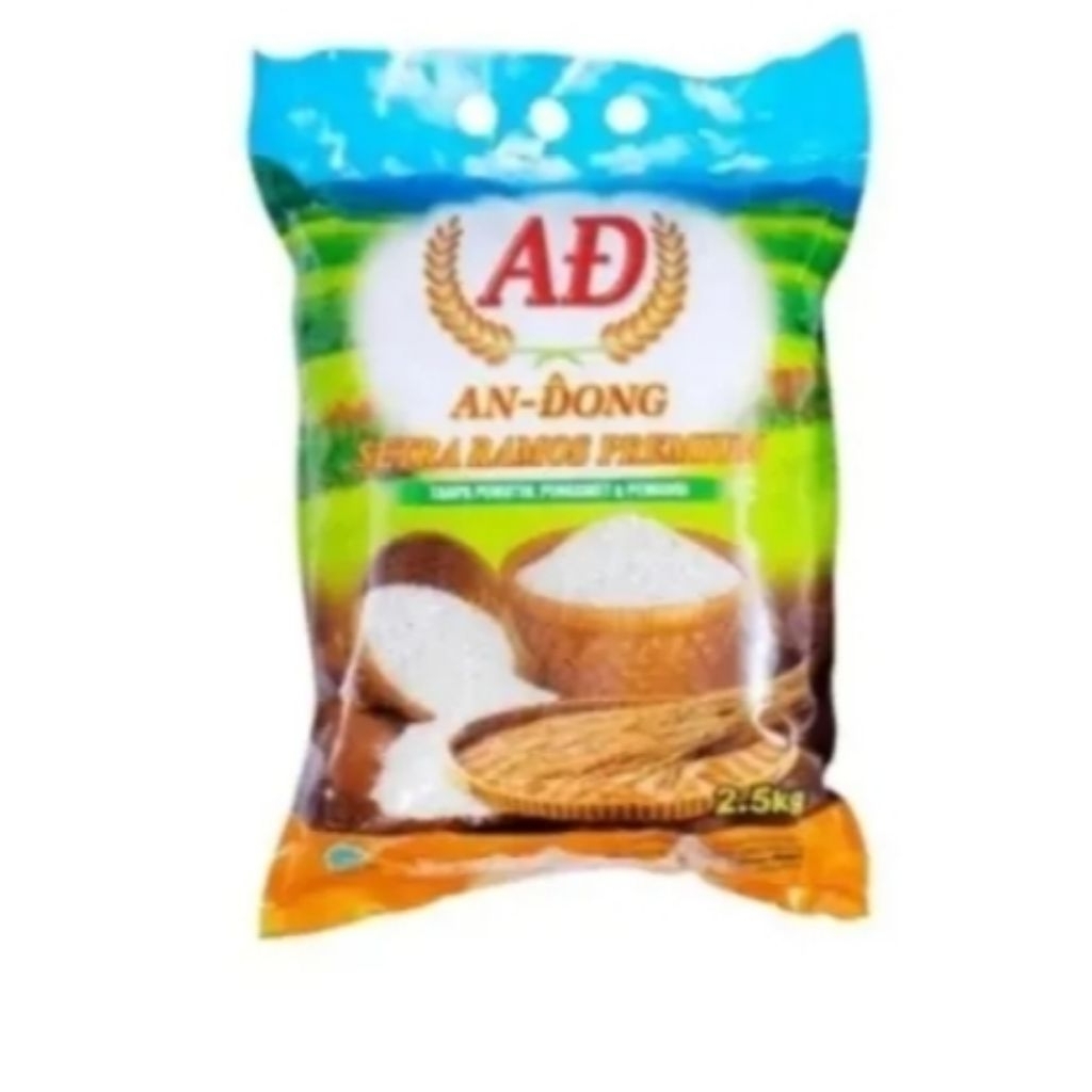 An-Dong beras setra Ramos 2.5kg