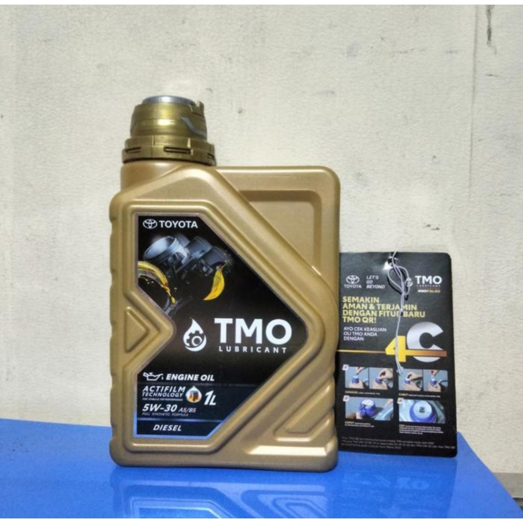 Oli TMO 5W-30 Diesel Full Sythentic Formulla,1Liter Original