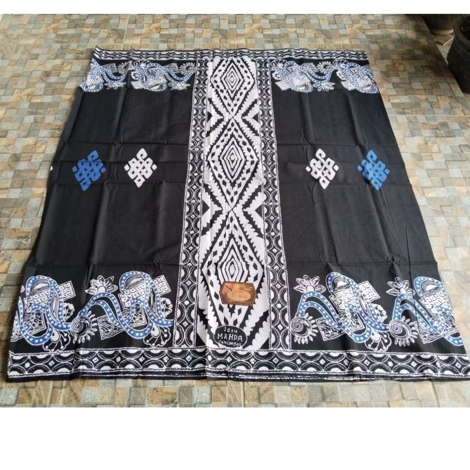 SARUNG BATIK MAHDA/SARUNG MAHDA/SARUNG BATIK MOTIF BIRU/SARUNG BATIK EXCLUSIVE