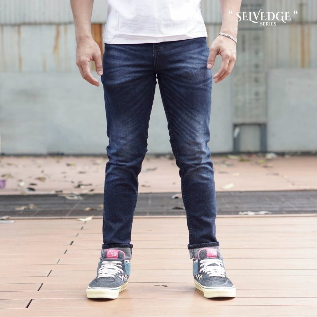 Celana Panjang Pria Selvedge Denim Series Big Size