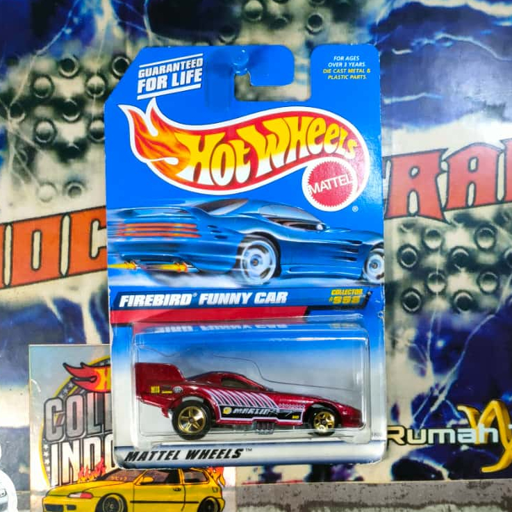 DIECAST HOT WHEELS FIREBIRD FUNNY CAR CODE 998 COLLECTOR