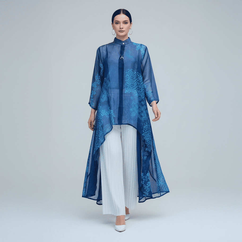 KARDIGAN BATIK OUTER BRIDESMAID KONDANGAN CARDIGAN BATIK PANJANG