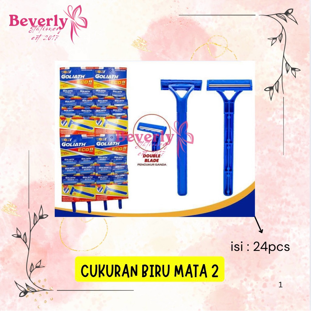 CUKURAN BIRU GOLIATH MATA 2 / CUKURAN TAJAM / CUKURAN JENGGOT