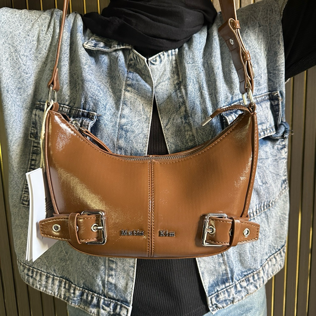 Matin Kim - BELTED SHOULDER BAG