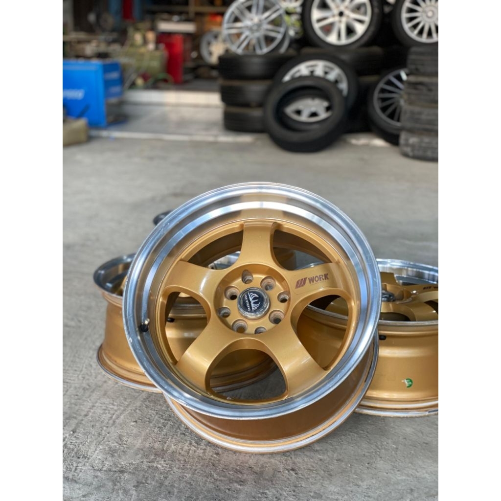 Velg Mobil Work Maister Ring 17 × 7,5 - 9 in et 38 - 30 pcd 4 × 100 - 114