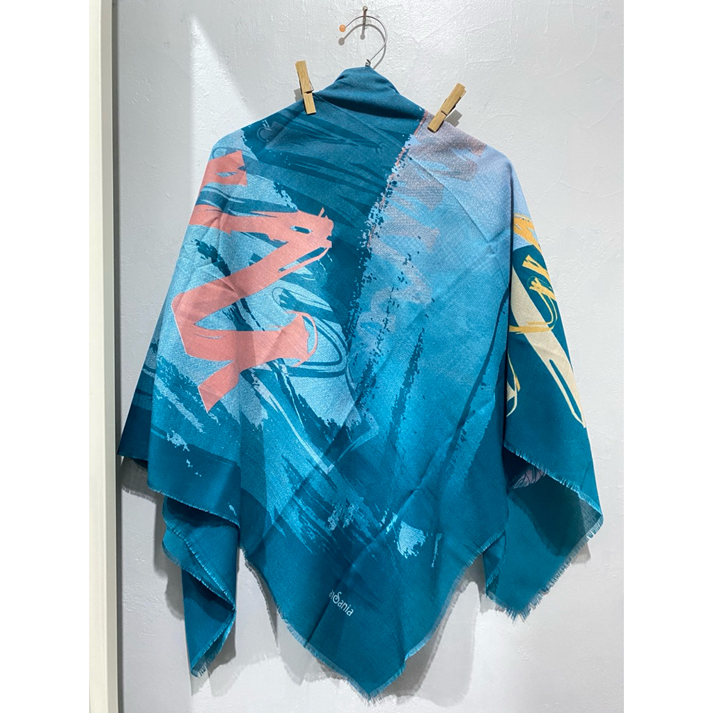 Preloved Hijab Segi Empat Motif by anSania